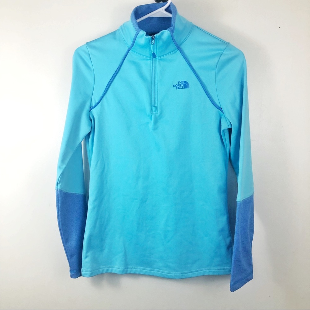 The North Face Women’s Canyonlands 1/4 Zip Pullover Jacket Blue Size Small